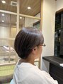 クロン 美容室(clon)&nbsp;丸みシルエット大人ショート