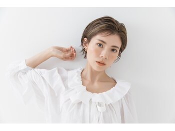 コットン75%(COTTON75%)の写真/伸びてもキレイな大人ハイライト☆気になり始めた白髪もしっかりカバー！優しい薬剤でダメージレスに♪
