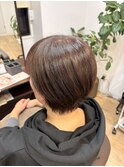 襟足すっきりショートカット