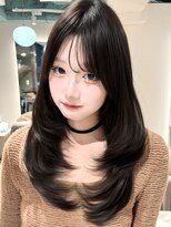 マインバイアフロートギンザ(MYNE by AFLOAT GINZA)&nbsp;韓国レイヤー/ロングレイヤー/顔周りレイヤー/ハッシュカット