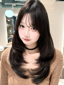 マインバイアフロートギンザ(MYNE by AFLOAT GINZA) 韓国レイヤー/ロングレイヤー/顔周りレイヤー/ハッシュカット