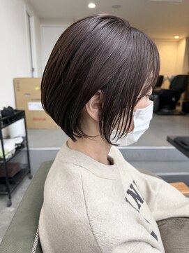 ヘアーグロウニコ(hair grow nico...) ショートボブ