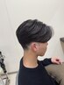 [メンズ/初めてでも安心]カット＋ニュアンスパーマ+眉毛カットサービス