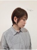 大人ショートボブ