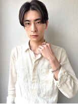カバーヘア ブリス 志木南口駅前店(COVER HAIR bliss)&nbsp;夏カラーブリーチなしコンマヘア/リバースセンターパートp志木
