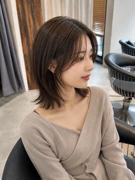 ヘアリゾート粋 トゥジュ 池袋東口店(tujuh) レイヤーボブ.小顔レイヤー/くびれボブ/大人ボブ