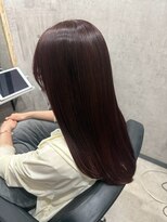 ポリマン 西新井(poliment)&nbsp;【髪質改善】極上ツヤ感暗髪ストレートで触れたくなる美髪ロング