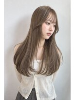 ユニオン(Union)&nbsp;顔周りレイヤー×透明感ベージュロング