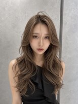 リット(lit)&nbsp;韓国ロングレイヤー×透明感グレージュ
