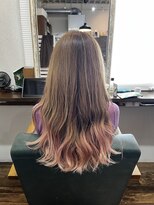 ペル テ サローネ(Per Te SALONE)&nbsp;色落ちまでワクワク楽しい、グラデーションカラー
