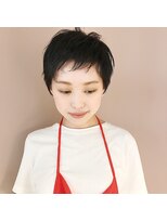 ヘアーエスクールシーユー 枚方T-SITE店(hair S.COEUR×Cu)&nbsp;外国人風ベリーショート