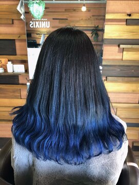 ヘアアンドメイクユ ニキス 利府店(HAIR&MAKE UNIXIS) ビビットカラー