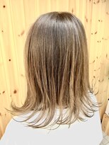 ブゾン(buZon)&nbsp;【buZonブゾン高田馬場】グレイジュメッシュ