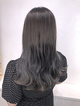 アンク クロス 池袋北口店(ANKHCROSS) 《アンククロス 柴田》アッシュグレーグラデーションカラー