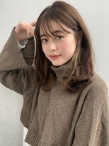 【GARDEN武田美奈】透明感ベージュ×ナチュラルインナーカラー