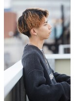 メンズサロンドットリアン(dot. lien)&nbsp;【men’s salon dot. Tokyo】オレンジブラウン×スパイラル