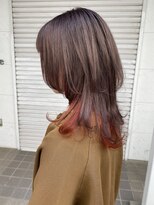 ラニヘアサロン(lani hair salon) ミルクティーブラウン＆オレンジ
