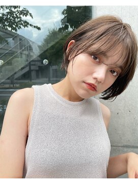 ブランド(BLANDO) ニュアンスボブ 大人可愛い 小顔カット スロウカラー