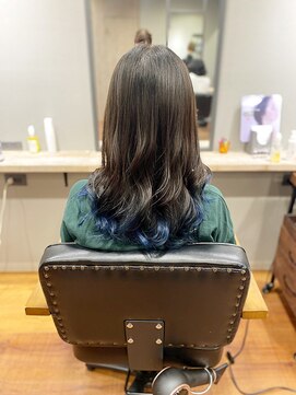 フェアリーテイル(fairy tale) 裾コバルトカラー