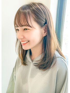 ルエ(rue) 『rue京都』大人可愛い内巻きミディ