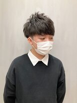 トップヘアー 本店(TOP HAIR) マッシュレイヤー/刈り上げショート/アッシュブラック/倉敷