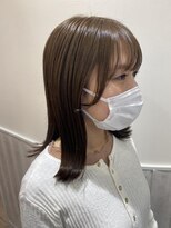 ネオリーブソラ 相模大野店(Neolive sola)&nbsp;切りっぱなしボブ/くすみベージュ