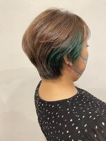 オーティティ(O-TETE)&nbsp;O-tete グリーン系インナーカラー