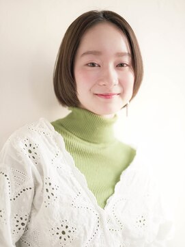 ジュール 大分(Joule) セクションカラー/ペールベージュ/透明感ボブ[大分駅]