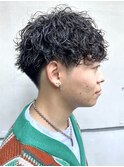 men'sツイストスパイラルパーマ