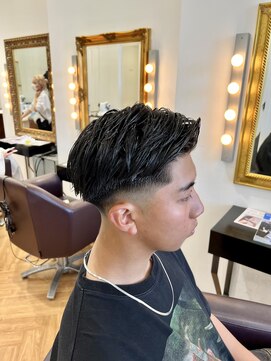 コワファースト  させぼ五番街店(COIFF1RST) フェード×七三分け☆