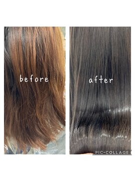 ラベスト バイ セロ 池袋メトロポリタン前(LOVEST by CERO) オレンジみを抑えた！ブルーグレージュ