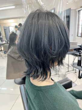 ユーフォリア 池袋東口駅前店(Euphoria) 【Mizuki指名で叶う♪】ブルーとグレーで可愛いウルフ