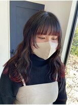 アーブル ヘアーアンドメイク(ARBRE) 裾カラーブリーチダブルカラー髪質改善トリートメント