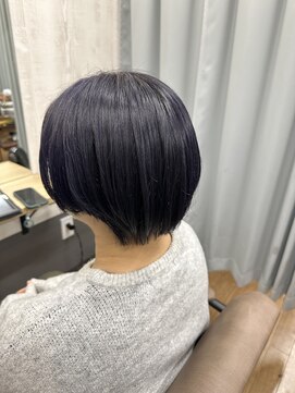 テーラヘアー 幕張本郷店(TELA HAIR) 暗めパープル