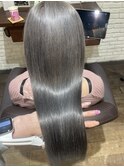 グレージュ/透明感カラー/韓国/髪質改善/奈良駅/奈良/