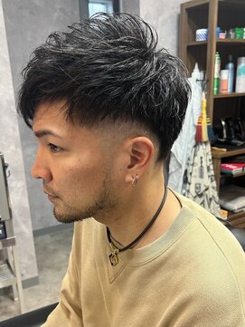 ジャック(JACK) ツーブロック×フェード