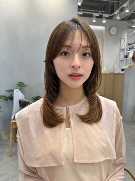 フィルムス 柏(FILMS) 暗めカラー/ショートボブ/マロンベージュ/くすみベージュ/柏