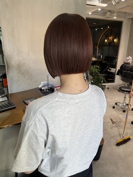 ロンドエニカ 大宮(Lond enika) 韓国レイヤーボブケアブリーチダブルカラー[大宮]