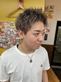 グナスティバイダムディー トウキョウ(GNASTY by DAMDEE TOKYO)&nbsp;スパイキーショート[大宮/大宮駅/メンズ/理容室/フェード/眉毛]