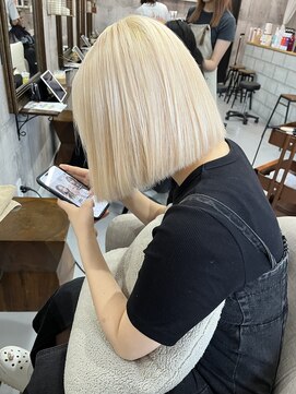 空 【kazuki】ブロンド/ハイトーン