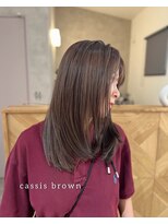 ブーケ(bouquet)&nbsp;20代30代40代大人可愛いカシスブラウン