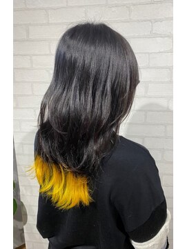 ビスイル 秋葉原店(Vis ill) 透明感抜群♪ダブルカラーブリーチ裾カラー