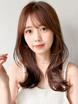 キリ 表参道(kyli) 薄めバング結べるボブ外ハネボブアンブレラカラーモテ髪前髪