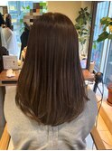 透明感シアーオリーブベージュ