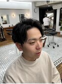 6:4パーマ/メンズカット