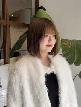 美容室 アイディー i-dee 肩上つやボブ