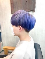 オト(oto) 個性で遊ぶ◎シンプルなのに惹きつけるブルーカラー/ブリーチ