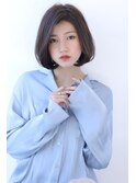 内巻き美髪ショートボブ