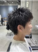 ジェットモヒカン/アップバング/スパイキーショート/メンズ