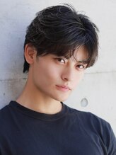 メンズフィール 心斎橋(MENS FEEL) フェザーパーマ サーフカール スパイキーショート 心斎橋
